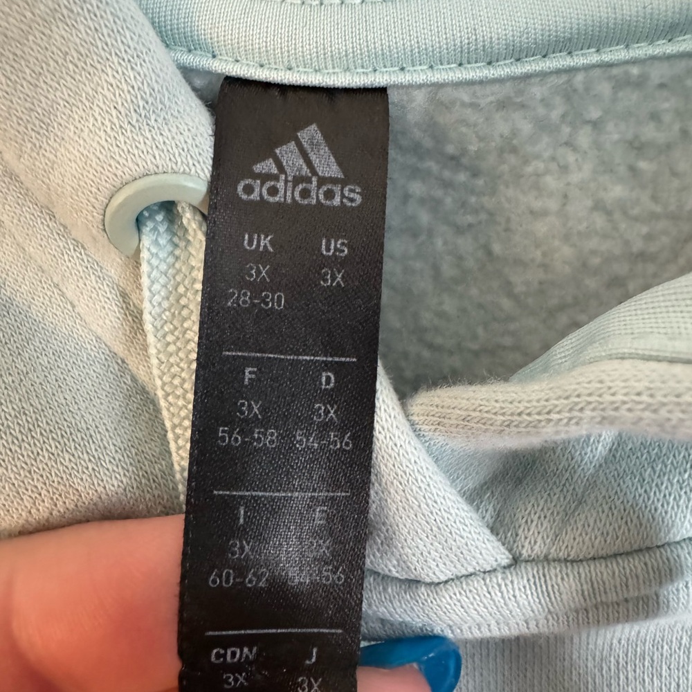 Adidas Multicolor Logo Hoodie - Picture 2 of 3